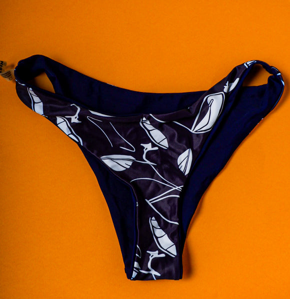Blue swimsuit underwear size Xl