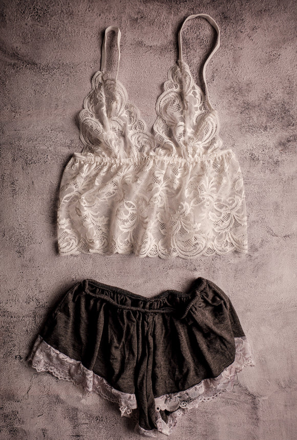 Cotton & Lace pajama size S/M