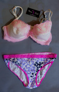 M/L Push bra with matching gift ( Underwear )