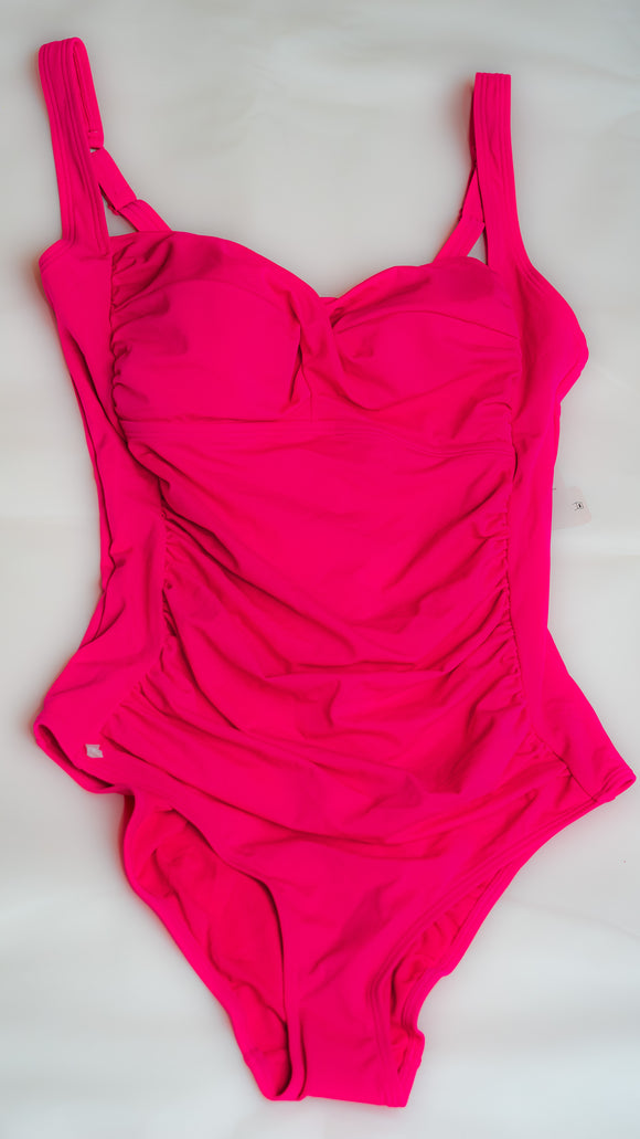 Neon One piece swimsuit padded CUPS size 44