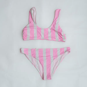 Pink & White swimsuit bikini 👙