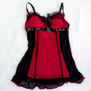 Push up Babydoll Size Large with matching underwear