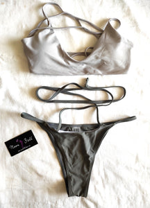 Grey Shein S/M Bikini
