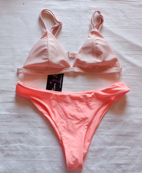 Orange Pink Bikini