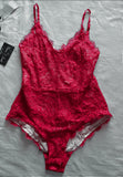 Red lace teddy (S/M)