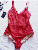 Red lace teddy (S/M)