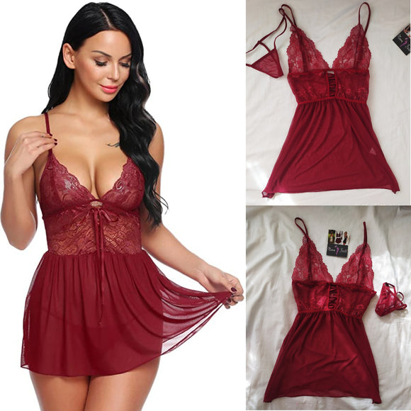 Red wine sexy doll - Moon bell